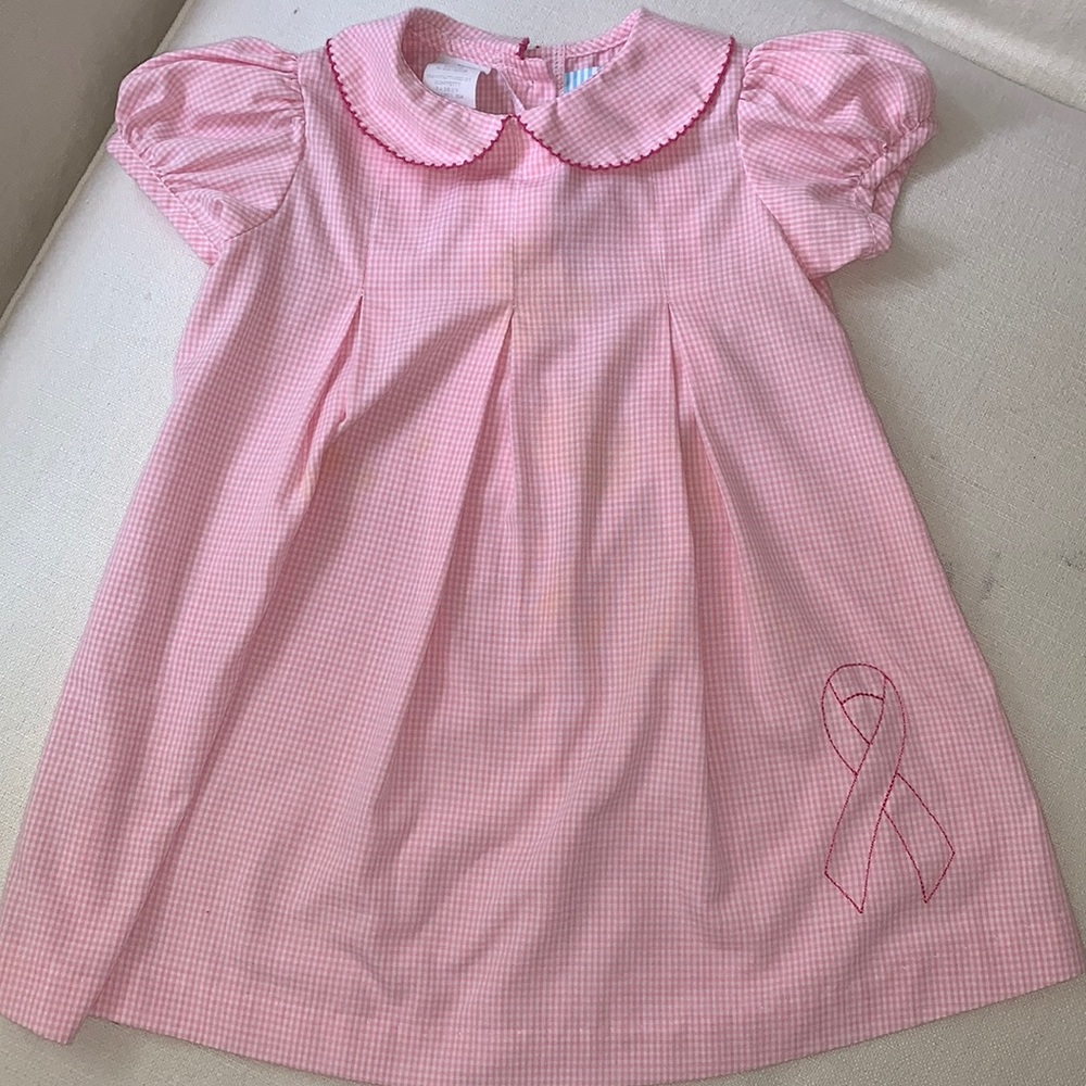 Toddler Breast Cancer Awareness Dress